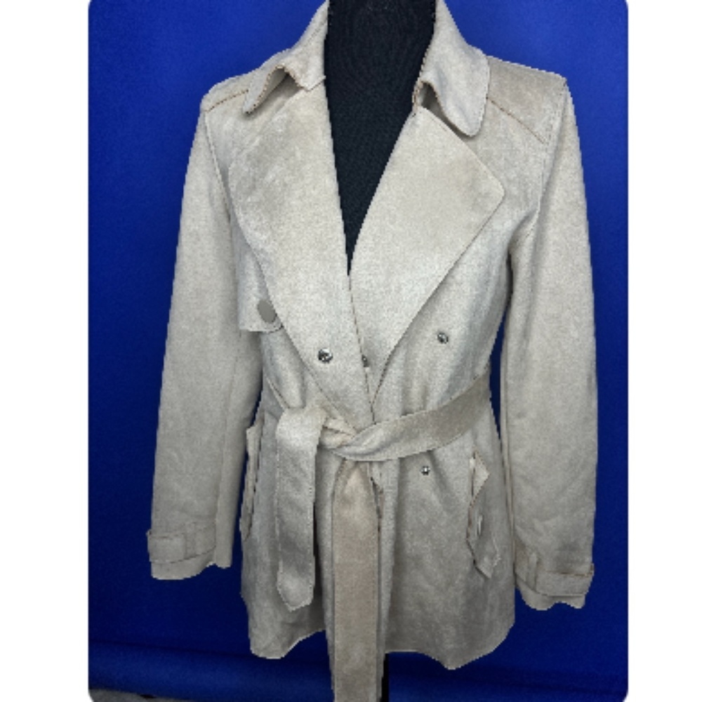 ZARA Suede Trench